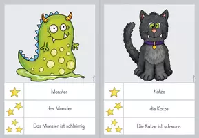 Vorschau - Arbeitsblätter - Deutsch: Schleichdiktat/ Schleichspaziergang "Halloween" (Kl.1/2) - Seite 2