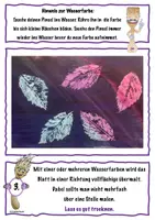 Vorschau - Mal- und Bastelvorlagen - Kunstprojekt - Herbstblätter - Seite 3