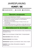 Vorschau - Stundenentwürfe - Jahresplanung Kunst & Gestaltung / BE 1. & 2. Klasse - Seite 2