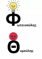 Προεπισκόπηση - Φύλλα εργασίας - Διάκριση φ-θ - Σελίδα 1