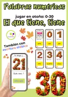 Vista previa - Juegos / Gamificación - Paquete de materiales: Otoño Juegos y Materiales Educativos - página 1