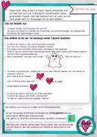 Vorschau - Mal- und Bastelvorlagen - Kleine Geister zum Ausmalen für Halloween / Girlande / Fensterdeko - Seite 1