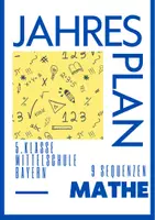 Vorschau - Lehrpläne/Lehrermaterial - Jahresplan Sequenzpläne Mathe 5 Mittelschule - Deckblatt