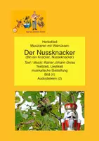 Vorschau - Arbeitsblätter - Der Nussknacker - Herbstlied - Musizieren mit Nüssen - Deckblatt