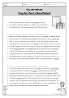 Vorschau - Arbeitsblätter - Text der Woche: Tag der Deutschen Einheit - Seite 3