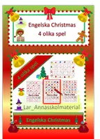 förhandsvisning - Engelska Christmas spel - försättsblad
