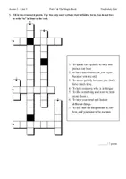 Vorschau - Test - Vokabeltest Access 2 Unit 3 - Part C - Seite 2