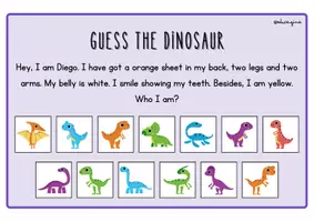 Vorschau - Spiele - Erraten Sie den Dinosaurier (ENGLISCH) - Seite 3