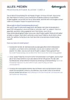 Vorschau - Unterrichtsreihen - Alles Medien_Medienprojekt für die Klasse 1 und 2 - Seite 1