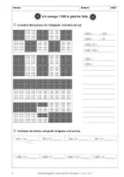Vorschau - Arbeitsblätter - Halbschriftlich dividieren - Einführung, Test & Lösungen, 3 / 4 - Seite 1