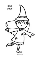 anteprima - Flashcard - Happy Halloween, impara l'inglese e colora i disegni! - Pagina 3