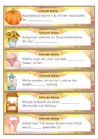 Vorschau - Spiele - herbstliche Deutschaufgaben 3er Set - Seite 2