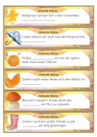 Vorschau - Spiele - herbstliche Deutschaufgaben 3er Set - Seite 3