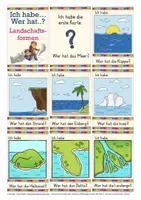 Vorschau - Spiele - Landschaftsformen Deutsch / Sachunterricht Ich habe ... wer hat ... ? Spiel - Seite 2