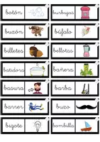 Vista previa - Juegos / Gamificación - Dominó palabra-imagen letra B, por @maestrapt.lau - página 2