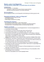 Vorschau - Arbeitsblätter - Mystery: Leben in der Waagschale - Sterbehilfe - Seite 1