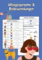 Vorschau - Arbeitsblätter - Alltagssprache - Redewendungen - Deckblatt