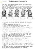 Vorschau - Arbeitsblätter - Weihnachtswichtel-Rätselspaß Leserätsel ab Klasse 3 - Seite 3