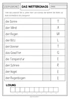 Vorschau - Arbeitsblätter - WETTER Lesespaziergang - Seite 2