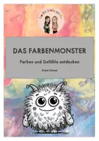 Vorschau - Arbeitsblätter - Das Farbenmonster – Farben und Gefühle - Deckblatt