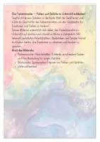 Vorschau - Arbeitsblätter - Das Farbenmonster – Farben und Gefühle - Seite 1
