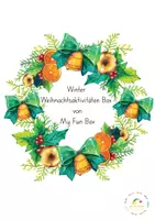 Vorschau - Arbeitsblätter - Winter Weihnachts Aktivitäten Box Titelbild - Deckblatt