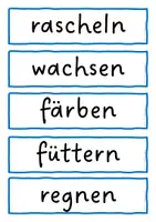 Vorschau - Arbeitsblätter - Herbst Materialpaket: Wortarten zur Jahreszeit Herbst - Seite 2