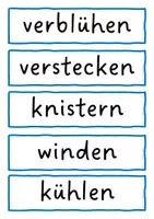 Vorschau - Arbeitsblätter - Herbst Materialpaket: Wortarten zur Jahreszeit Herbst - Seite 3