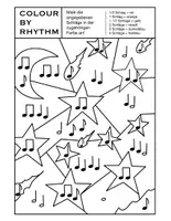 Vorschau - Arbeitsblätter - Einstieg in die Notenlehre - Colour by rhythm - Seite 2