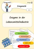 Vorschau - Experimente - Versuch zu Enzymen in der Lebensmittelindustrie / Enzymatik - Deckblatt
