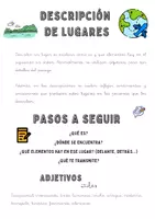 Vista previa - Unidades / Secuencias / Situaciones de Aprendizaje - DESCRIPCIONES. Describir personas, lugares y objetos - página 3