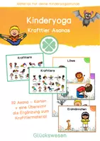 Vorschau - Bildkarten - Kinderyoga Krafttiere - Deckblatt