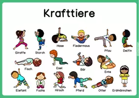 Vorschau - Bildkarten - Kinderyoga Krafttiere - Seite 3