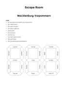 Vorschau - Stundenentwürfe - Escape Rooms Bundesländer Deutschland (Materialpaket) - Seite 1