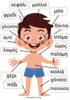 Προεπισκόπηση - Υποστηρικτικό υλικό / Ειδική αγωγή - Τα μέρη του σώματος (για νηπιαγωγείο, Α' τάξη και ειδική αγωγή) - Σελίδα 3