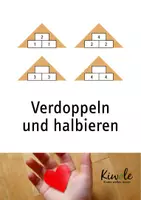 Vorschau - Arbeitsblätter - XL-Materialpaket "Verdoppeln und Halbieren im ZR bis 20" - Deckblatt
