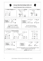 Vorschau - Arbeitsblätter - Vertretung Mathe 4: Sparpaket - Seite 2