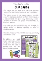 Vista previa - Refuerzo / NEE / Materiales de apoyo - BODY PARTS - Clip Cards (2-times differentiated) - página 1