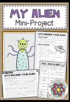 Vista previa - Unidades / Secuencias / Situaciones de Aprendizaje - My Alien - Mini Project - Portada