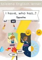 Vorschau - Spiele - I have, who has...? Opposites - Deckblatt
