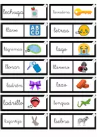 Vista previa - Juegos / Gamificación - Dominó palabra-imagen letra L, por @maestrapt.la - página 2
