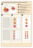 Aperçu - Apprentissages en autonomie - Dossier d'exercices | Trier les feuilles d'automne colorées | Level 1 + 2 - Page 3