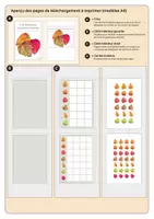 Aperçu - Apprentissages en autonomie - Dossier d'exercices | Trier les feuilles d'automne colorées | Level 3 + 4 - Page 3