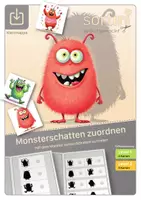 Vorschau - Stationenlernen - Materialpaket | Monsterschatten zuordnen | Level 1 - 4 - Seite 1