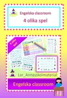 förhandsvisning - Engelska Classroom 4 spel - försättsblad