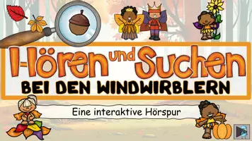 Vorschau - Spiele - Hören und Suchen mit den Windwirblern, Hörspur, Zuhören, Zuhörübung, 1. Klasse, 2. Klasse, Hörverständnis, Fee, Herbst - Seite 3
