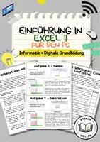 Vorschau - Arbeitsblätter - Einführung in Excel II - Selbstständiges Erarbeiten leicht gemacht - Deckblatt