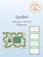 Vorschau - Spiele - Spielfeld ZR 1.000.000 Stellenwerte - Deckblatt