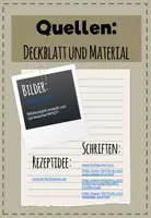 Vorschau - Anderer Materialtyp - Bildrezept - Sketchnot-Rezept - Karottenkuchen - Seite 1