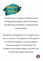 Vista previa - Juegos / Gamificación - Murder house + HALLOWEEN / CHRISTMAS editions - página 2